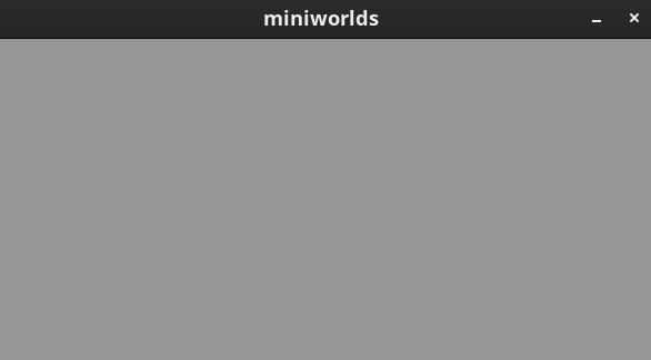 First miniworlds Example